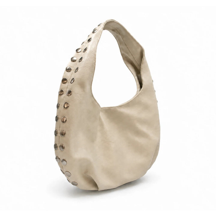 Nieten Hobo-Handtasche
