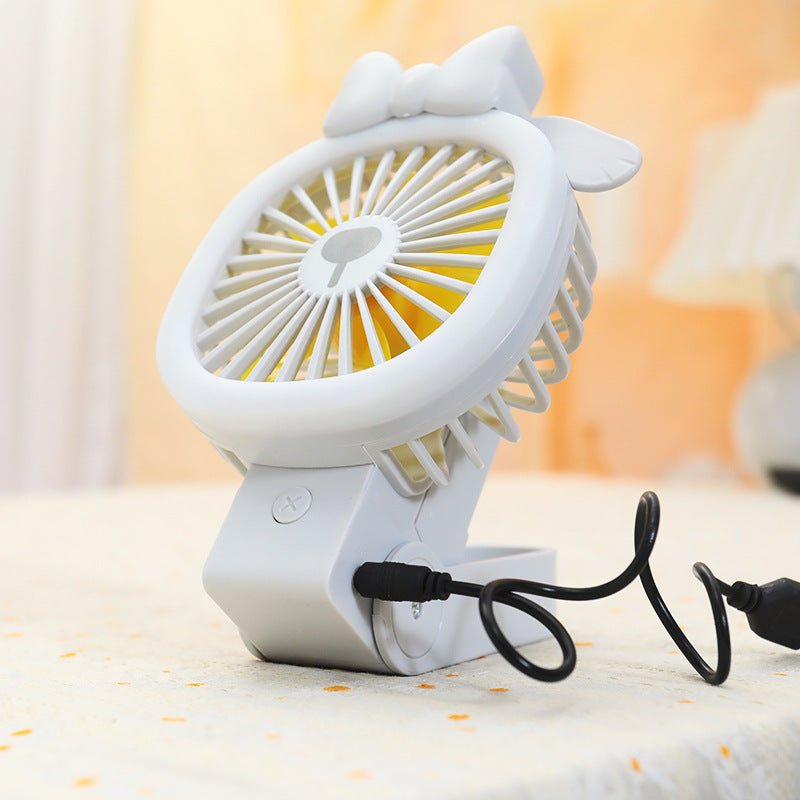 Damen Tragbarer Handventilator mit niedlichem Tierdesign Karnz