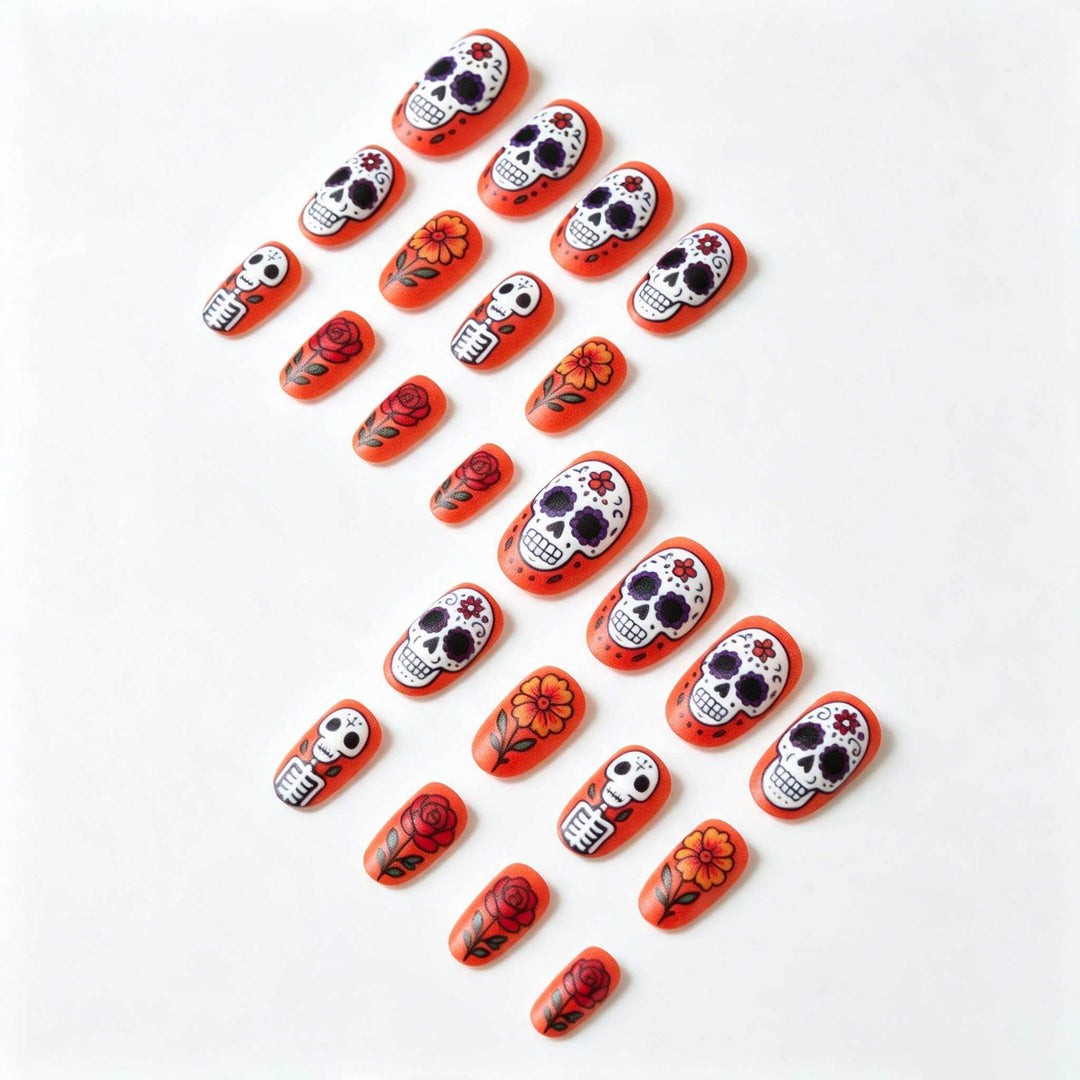 Künstlerisches Halloween Nagelkunstset