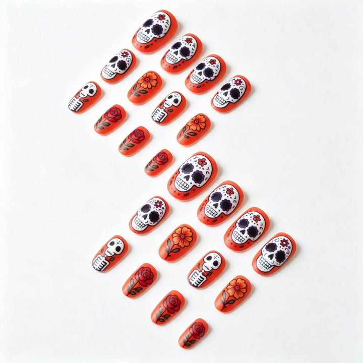 Künstlerisches Halloween Nagelkunstset