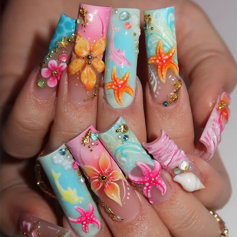 Artisan Dekorative Nagelspitzen Karnz