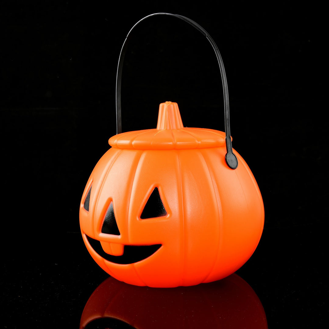 Halloween Kürbis Süßigkeiten Eimer Karnz