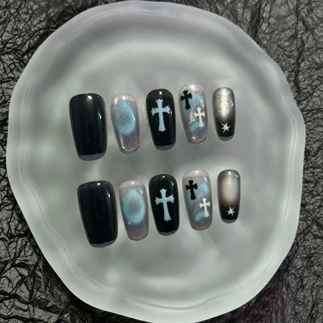 Celestial Cross Nagelkunst Set Karnz