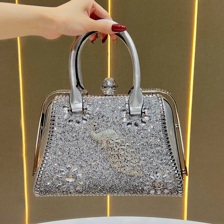 Verschnörkelte dekorative Abendhandtasche