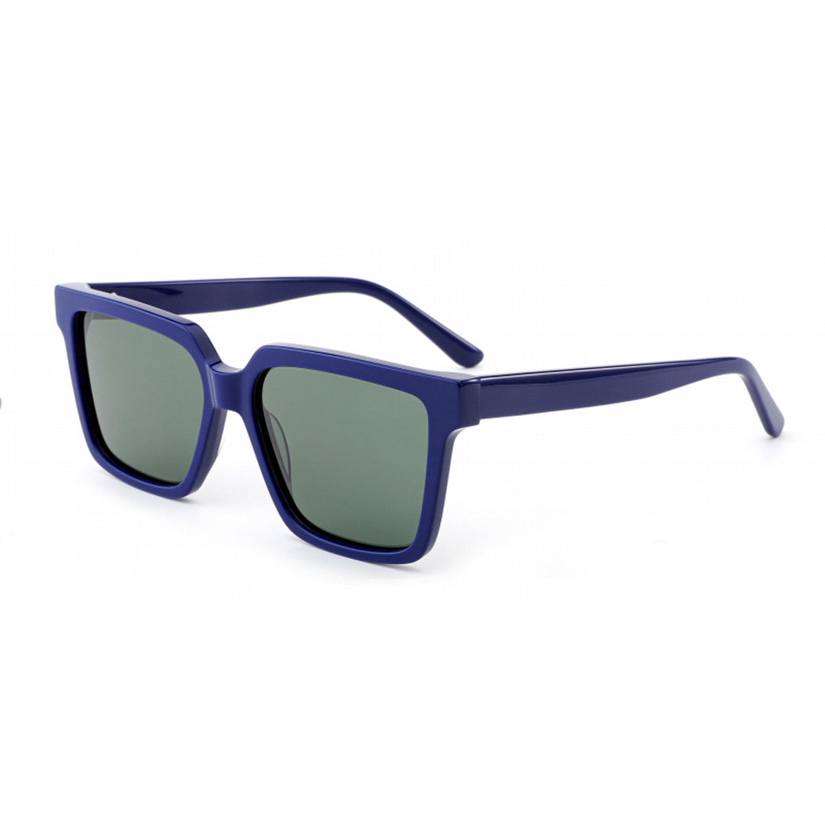 Damen quadratische Sonnenbrille mit modernem Kunststoffrahmen und UV-Schutz Karnz
