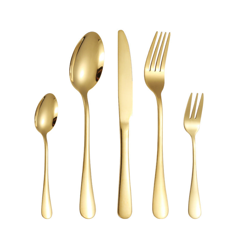 Elegantes Edelstahl-Besteckset mit Ergonomischem Griff Karnz