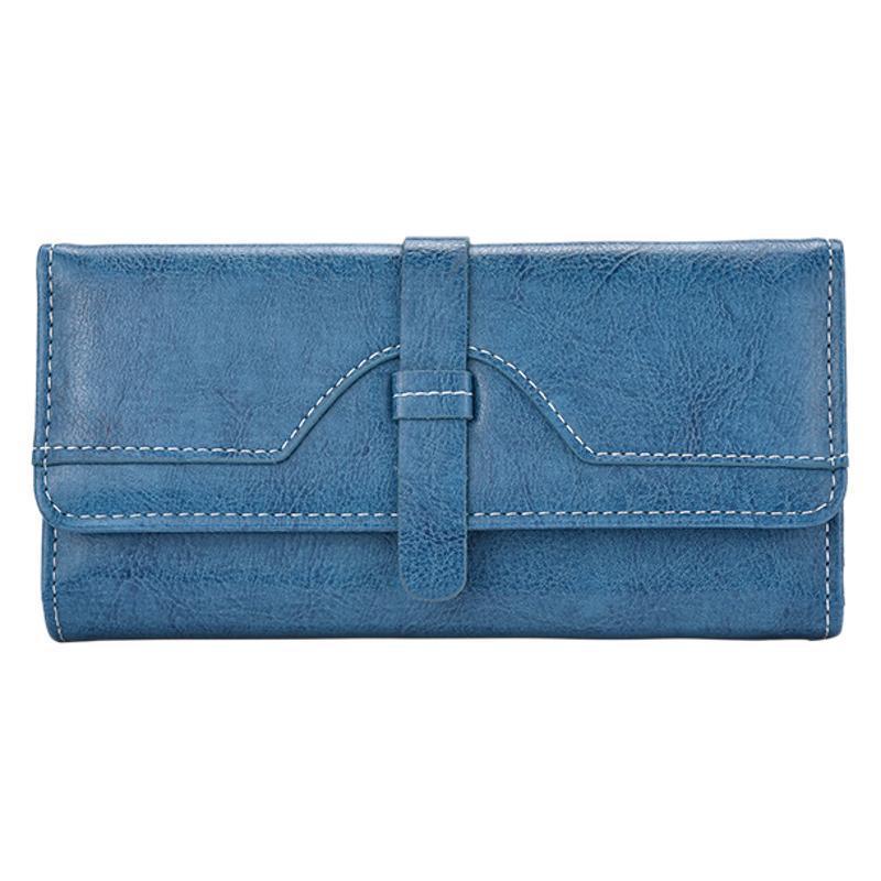 Premium Leder Lange Brieftasche Karnz
