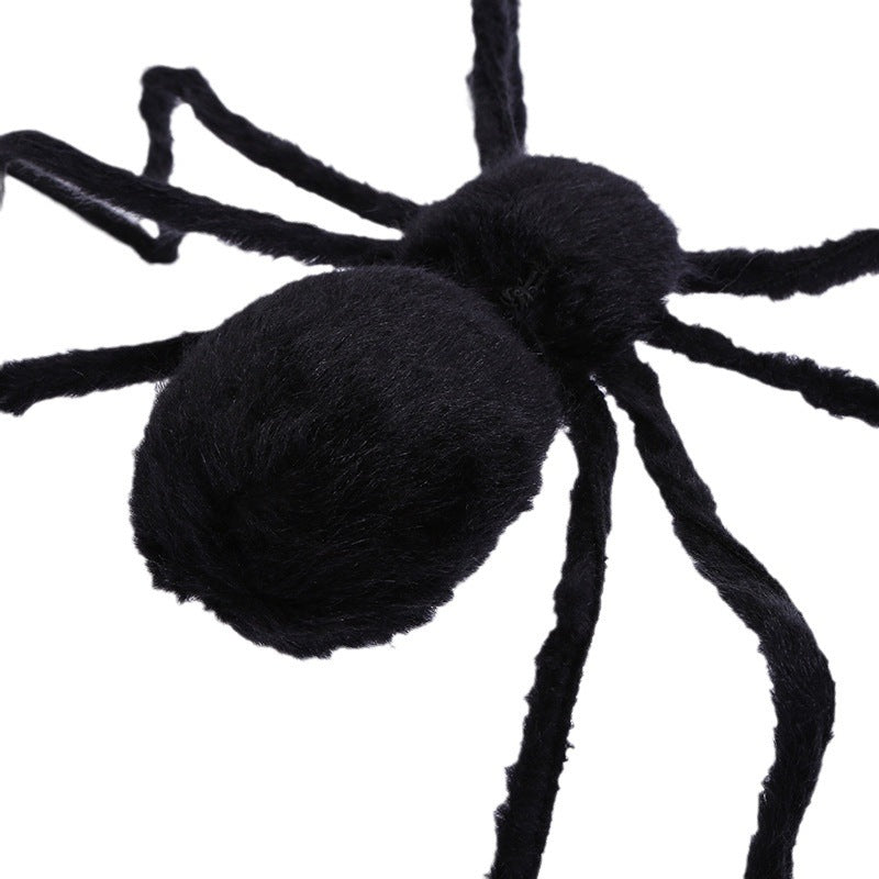 Gruselige Halloween Spinnen Deko Set