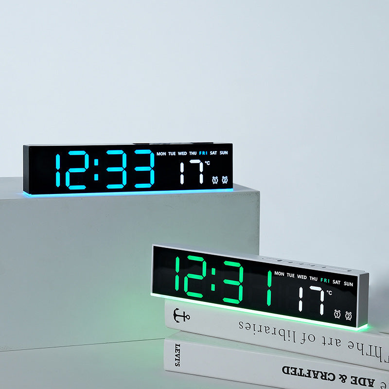 Digitaluhr mit Hygrometer und Alarmfunktion Karnz
