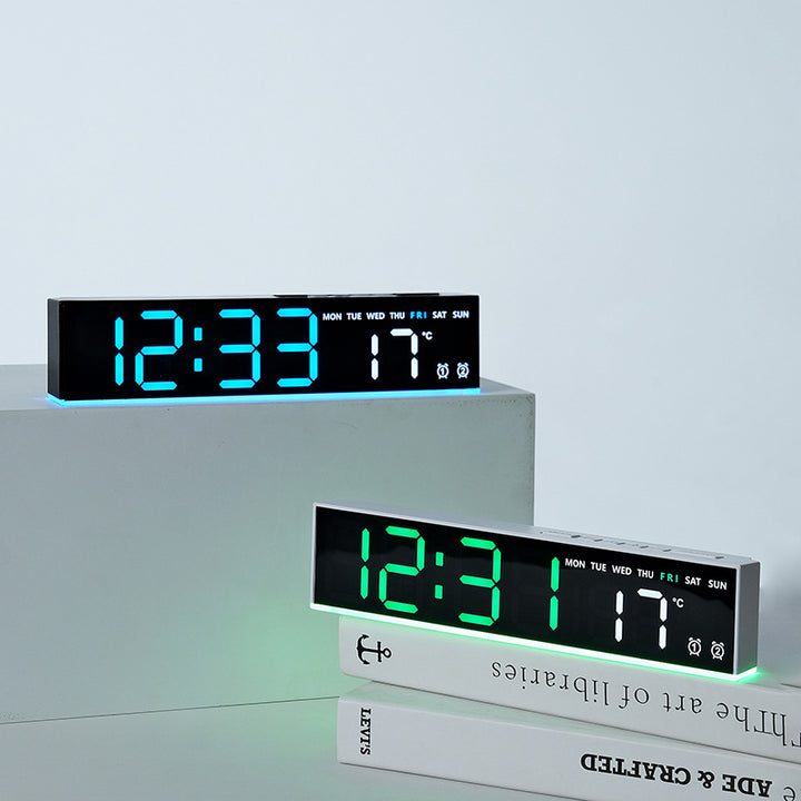 Digitaluhr mit Hygrometer und Alarmfunktion Karnz