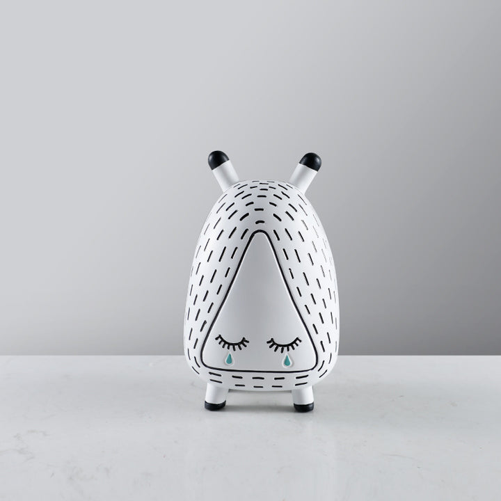 Verspielte Schneckenfigur