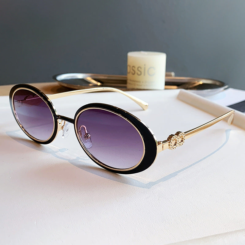 Damen modische Sonnenbrille mit stilvollem ozeanischen Design Karnz