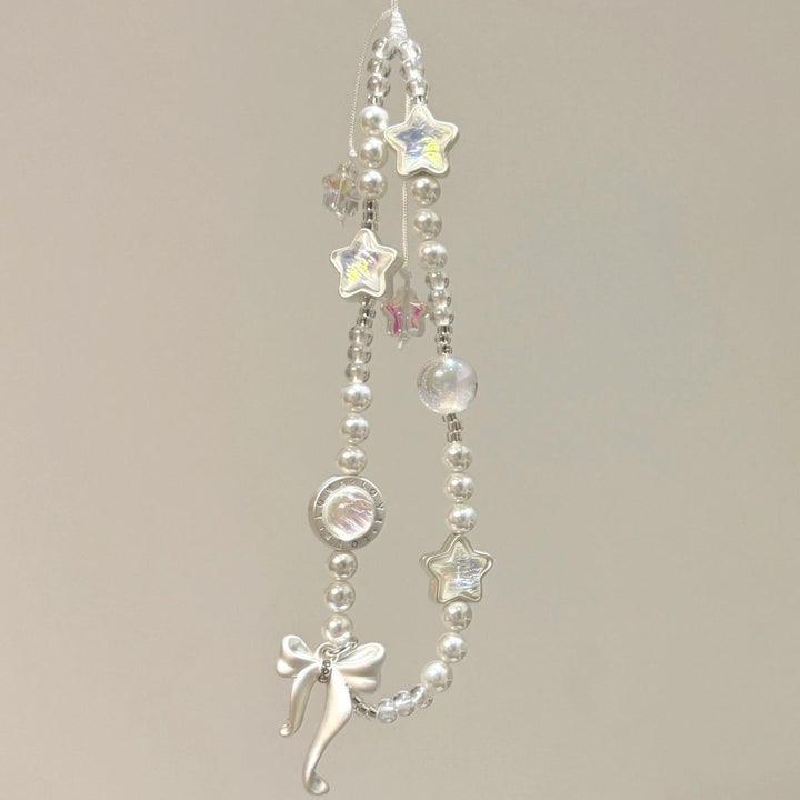 Verspielte Perlen Charm Brillenband Karnz