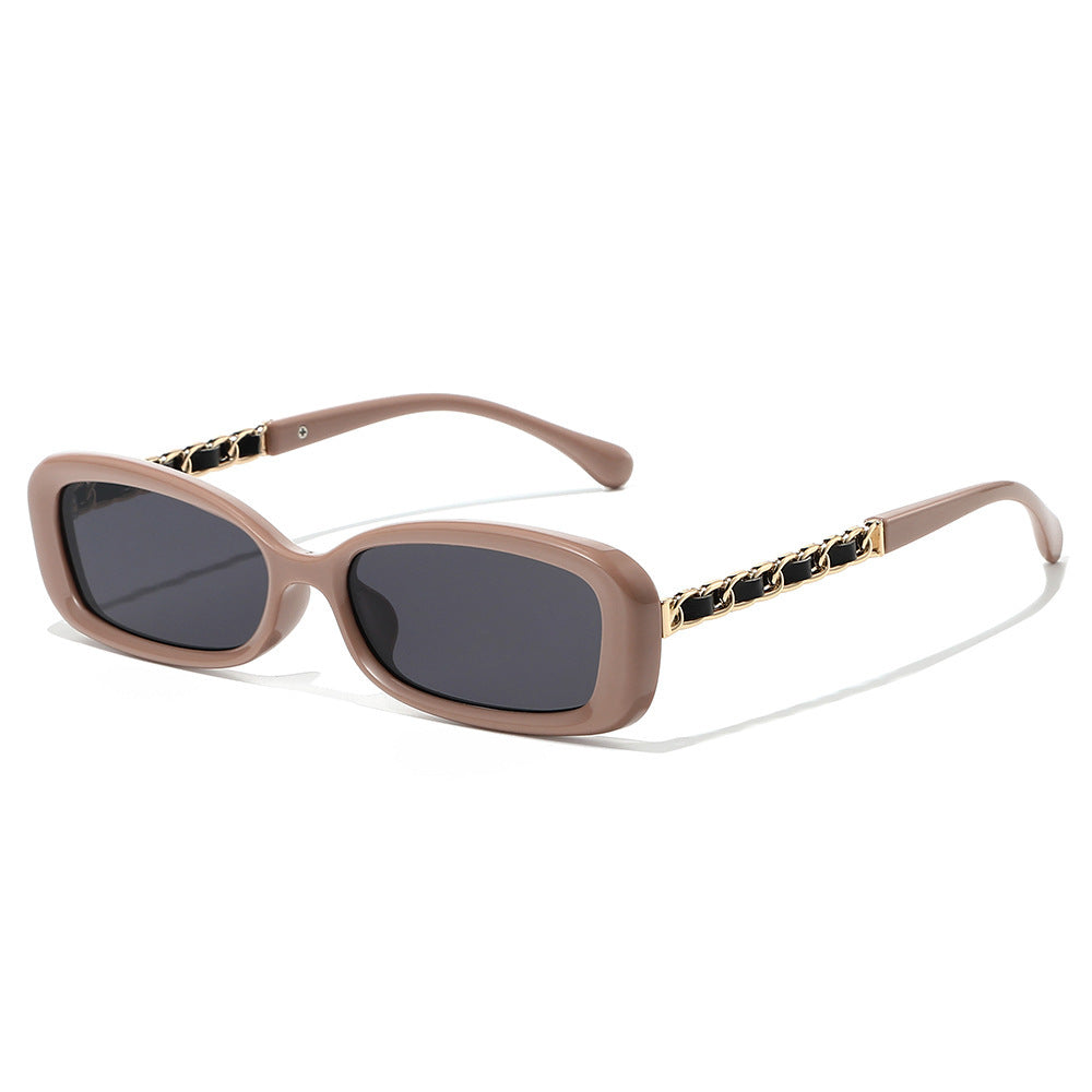 Stylische Rechteckige Mode-Sonnenbrille Karnz