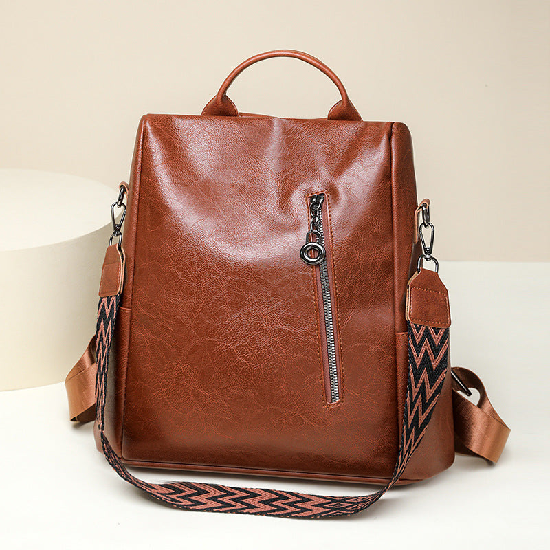 Vintage Leder Rucksack Karnz