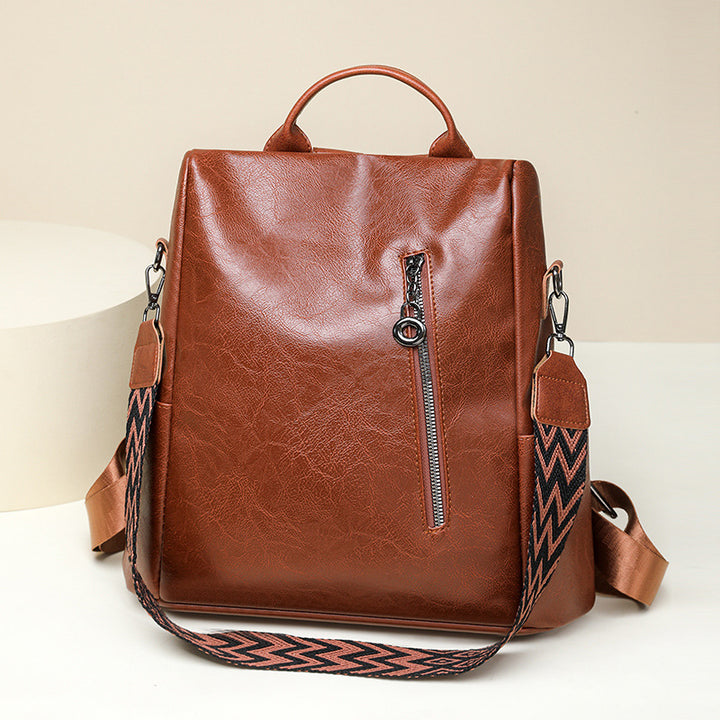 Vintage Leder Rucksack Karnz