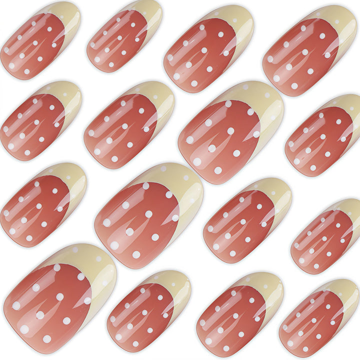 Künstlerische Gel-Nagelspitzen Karnz