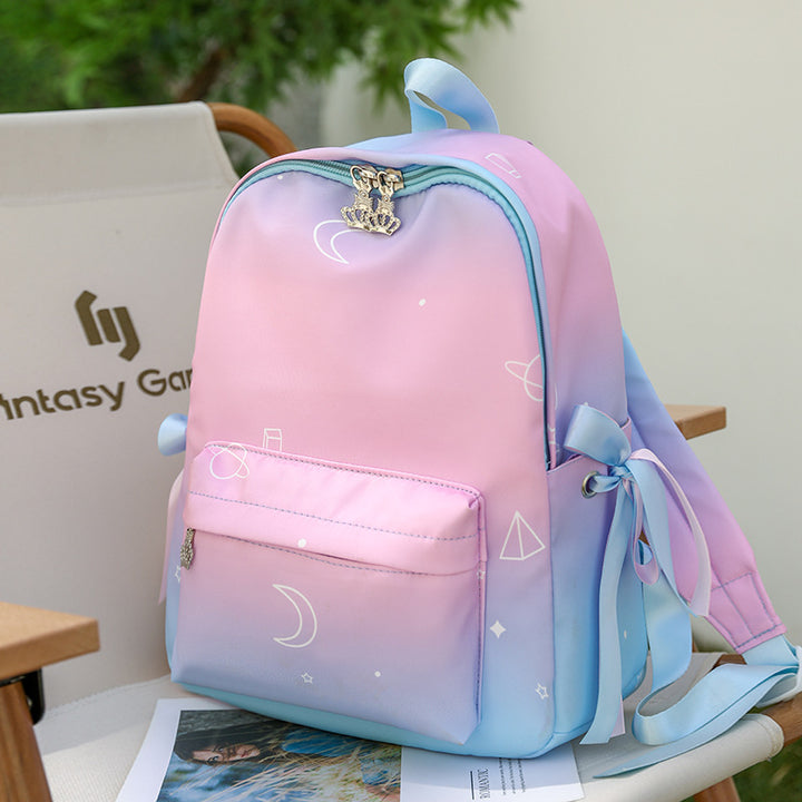 Stylischer Galaxy-Print-Rucksack Karnz