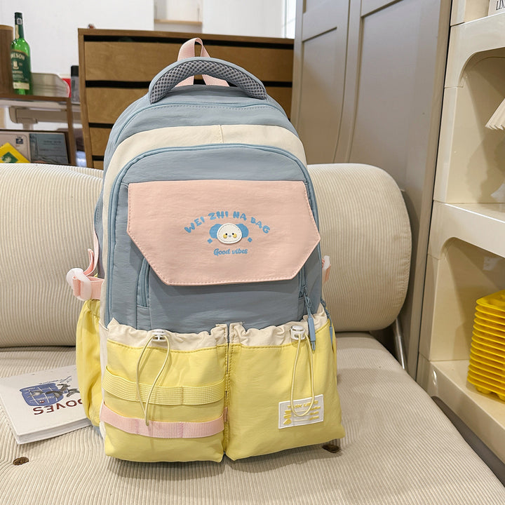 Verspielt Illustrierter Multi-Taschen Rucksack Karnz