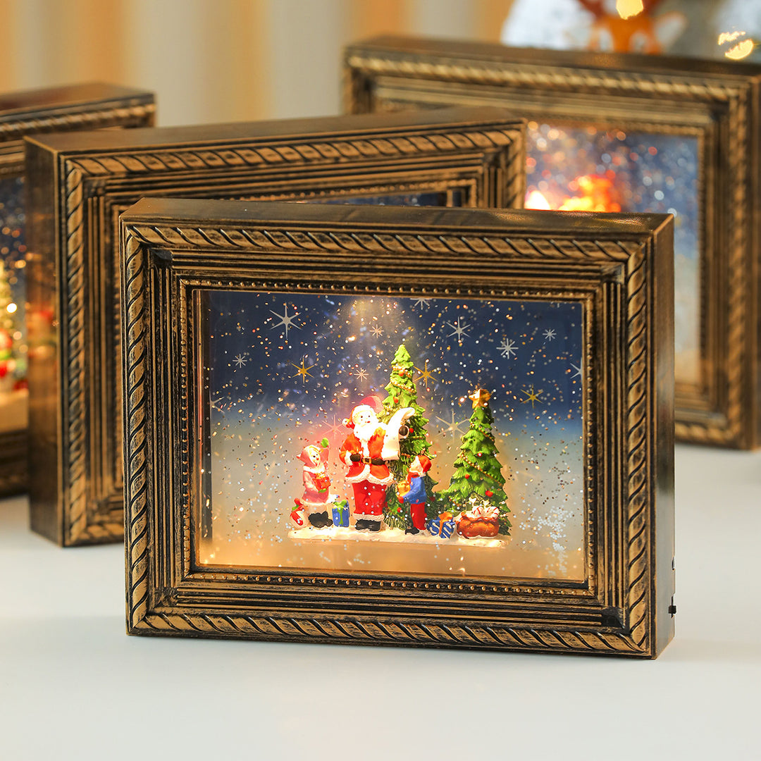 Beleuchtete Weihnachts-Szenen-Figurine Karnz