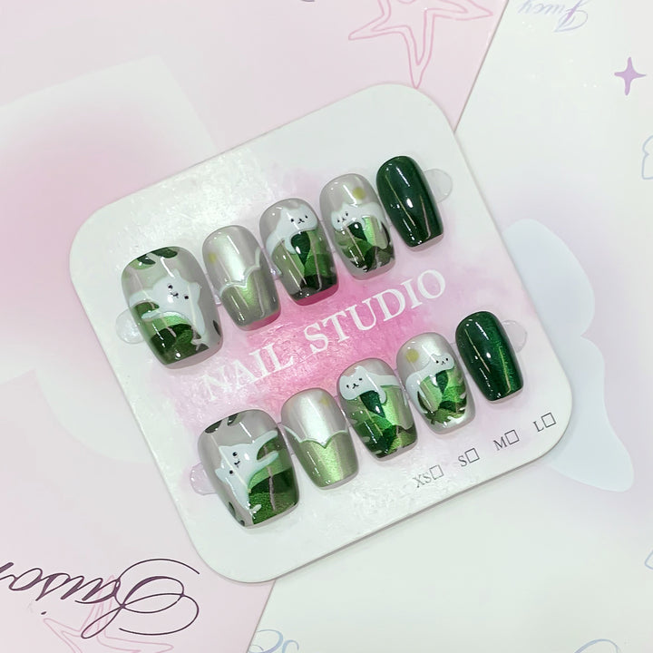 Kreatives Nagelkunst-Set mit botanischen Motiven Karnz