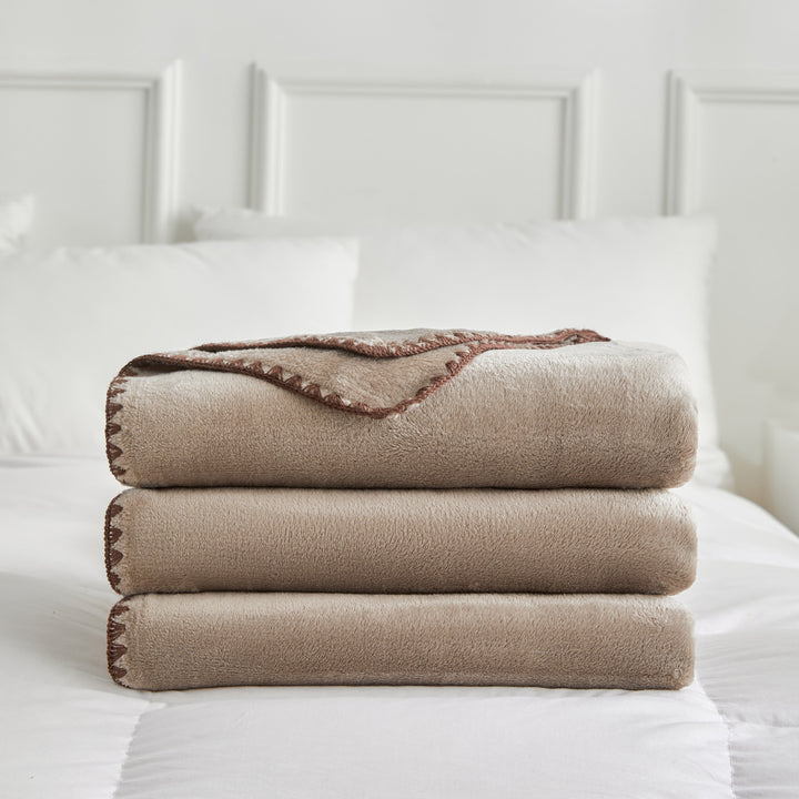 Ultraweiches Fleece-Wurfdecke