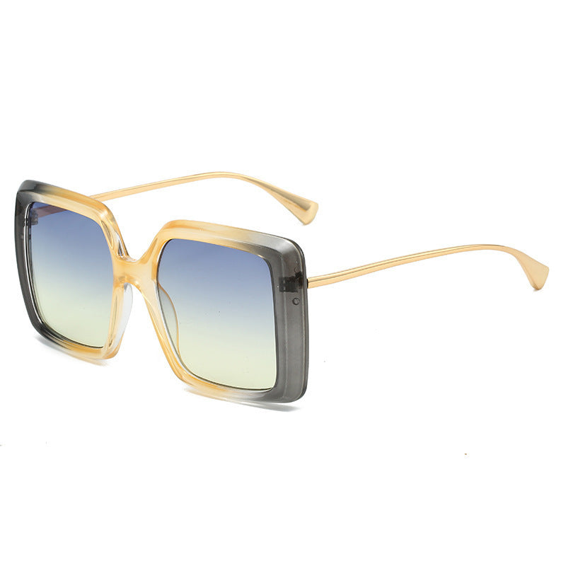 Damen oversized Sonnenbrille mit stilvollem geometrischem Design Karnz