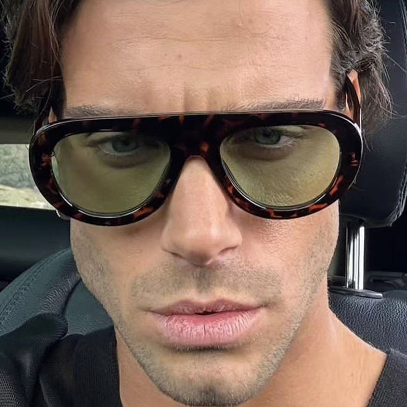 Damen stylische Sonnenbrille mit einzigartigem futuristischen Design Karnz