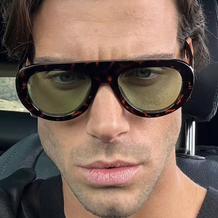 Damen stylische Sonnenbrille mit einzigartigem futuristischen Design Karnz