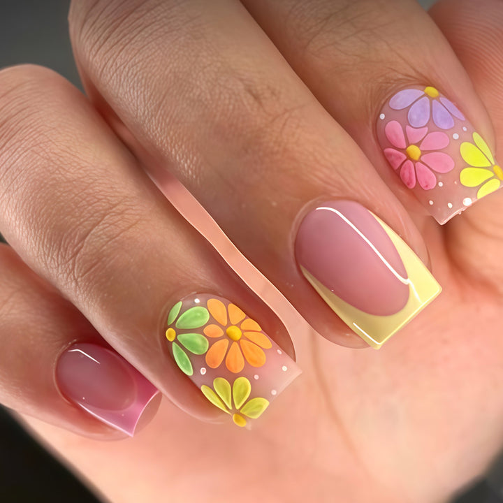 Saisonales thematisiertes Press-On-Nagelkunst-Set Karnz