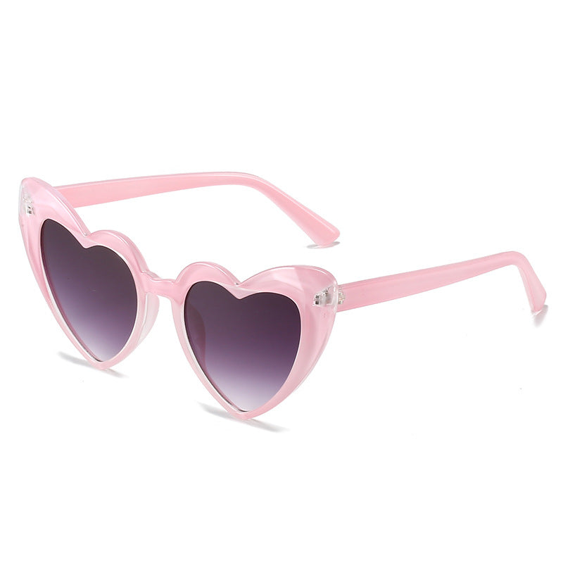 Damen Herzförmige Sonnenbrille im innovativen Design Karnz