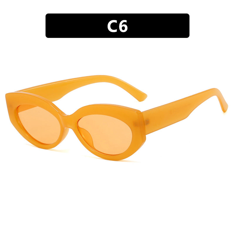 Damen Cat-Eye Sonnenbrille im stilvollen Kunststoffdesign Karnz