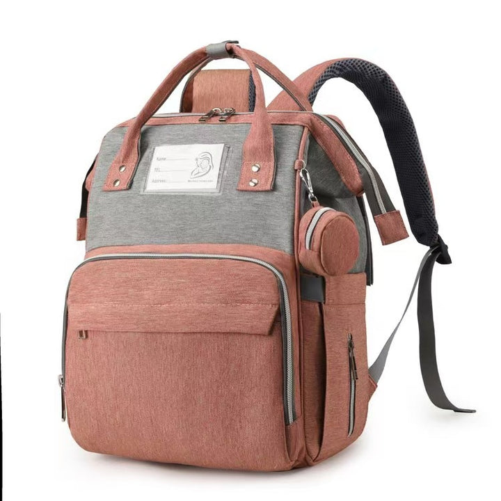 Multi-Compartment Funktionaler Wickelrucksack Karnz