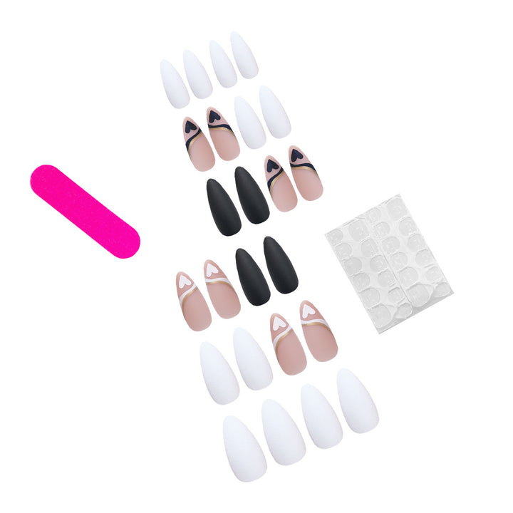 Kunstvolle Hochwertige Stiletto-Nägel Karnz