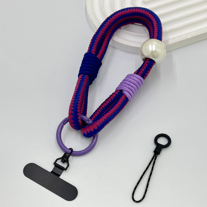 Farbenfrohes geflochtenes Handy-Lanyard-Halter Karnz