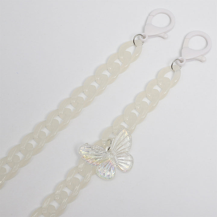 Dekorativer Schmetterlings-Brillen-Halsband Karnz