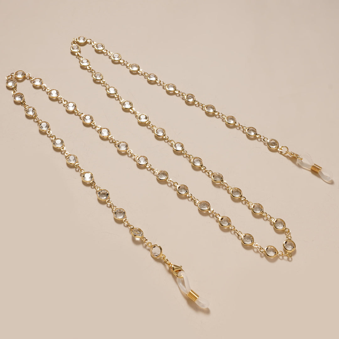 Chic Perlen Brillen Kette Karnz