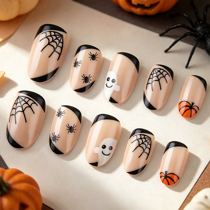 Halloween-Themen Nagelkunstdesign Karnz