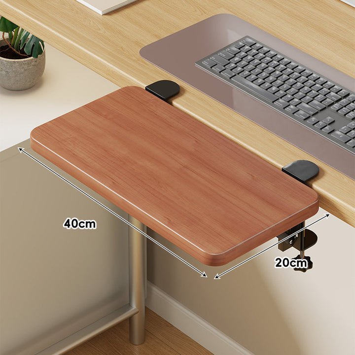 Unter-Tisch Gleitschienen-Tastaturablage und Schreibtischverlängerung mit sanfter Gleitmontage
