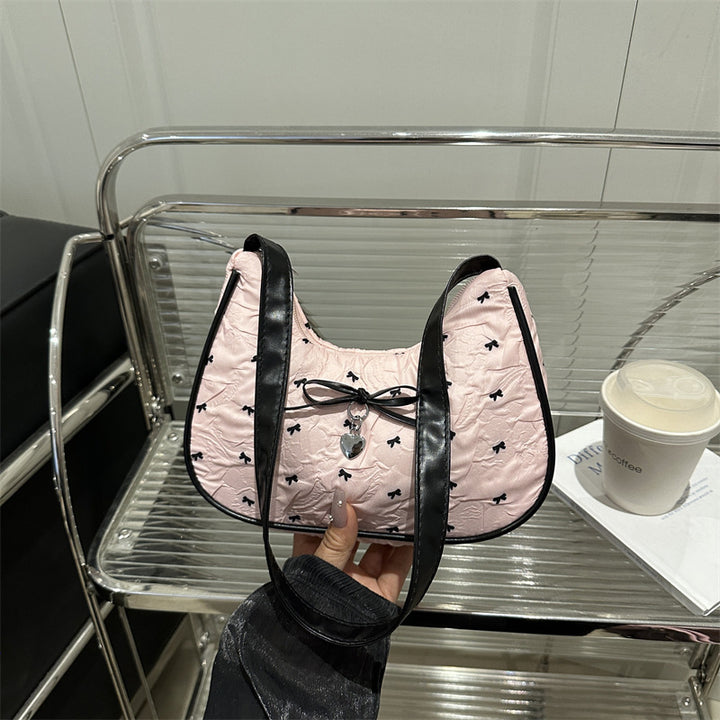Charmante mit Schleifenverzierung Handtasche Karnz