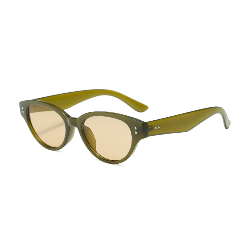 Damen Cat-Eye Sonnenbrille mit elegantem Kunststoffrahmen und UV-Schutz Karnz