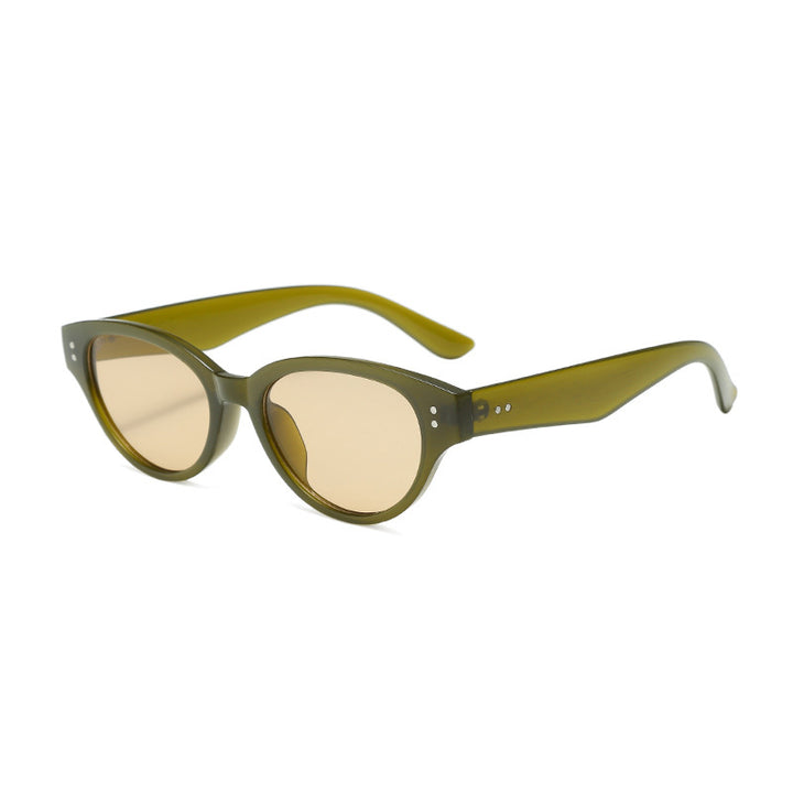 Damen Cat-Eye Sonnenbrille mit elegantem Kunststoffrahmen und UV-Schutz Karnz