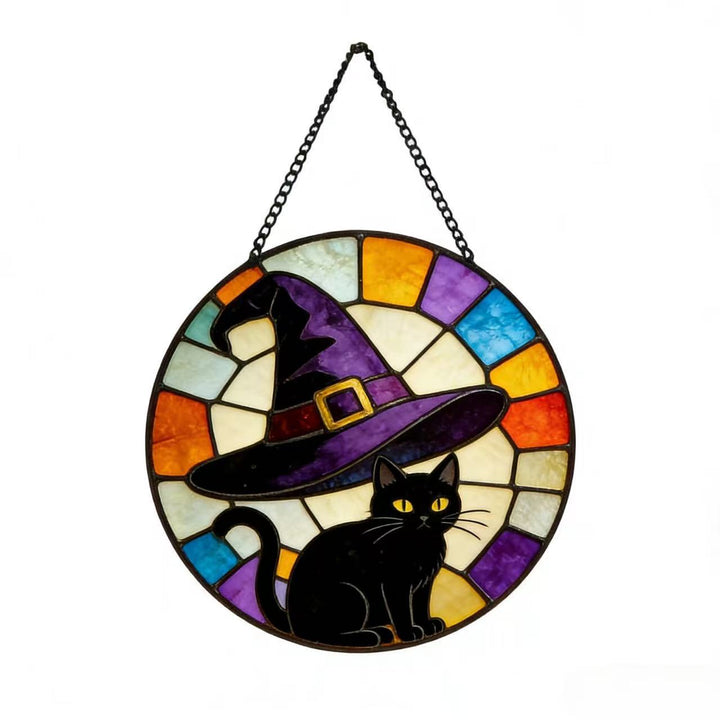 Dekorative Totenkopf Buntglas Wandkunst Karnz