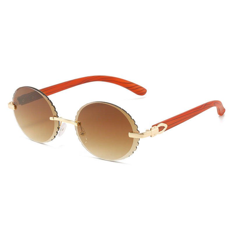 Runde Rahmen Mode Sonnenbrille Karnz