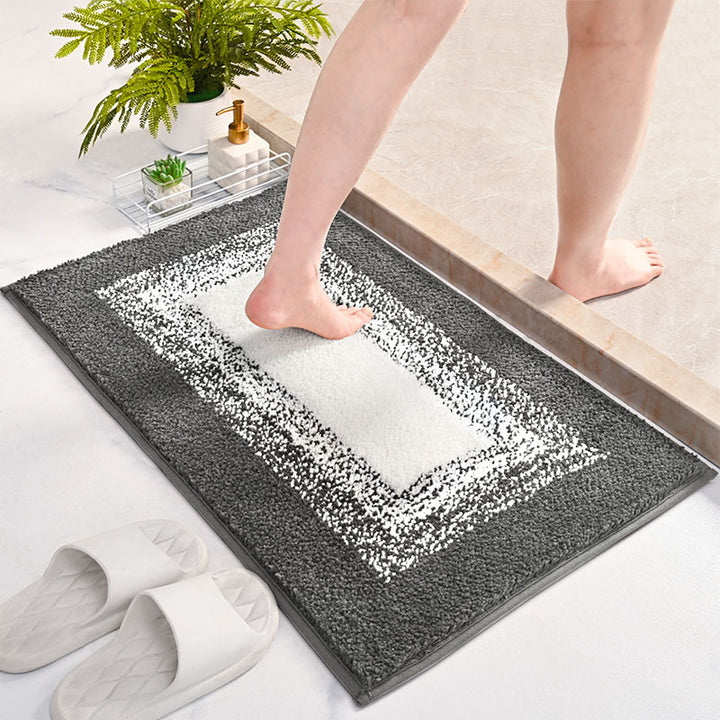 Weicher Touch Ultra-absorbierender Badezimmerteppich Karnz