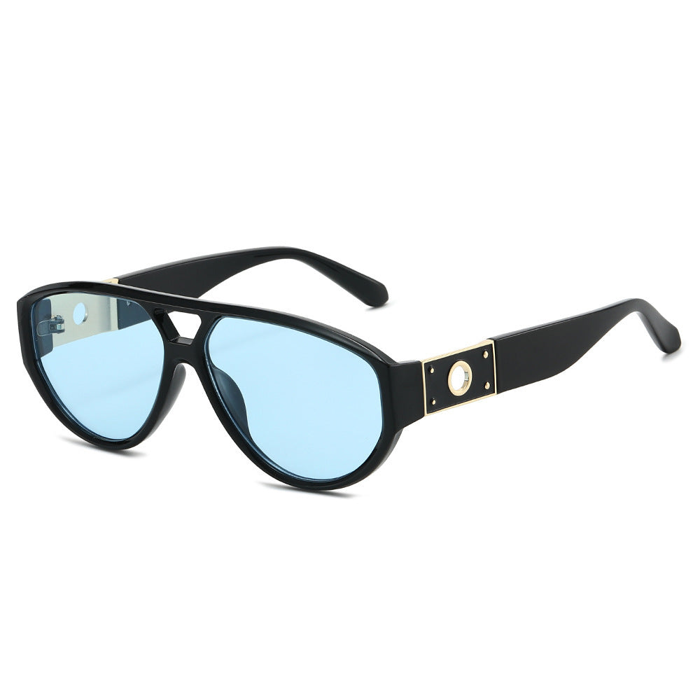 Vintage-inspirierte geometrische Sonnenbrille Karnz
