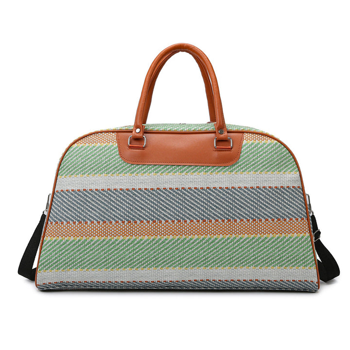 Stylische Karierte Wochenend-Tote-Tasche Karnz
