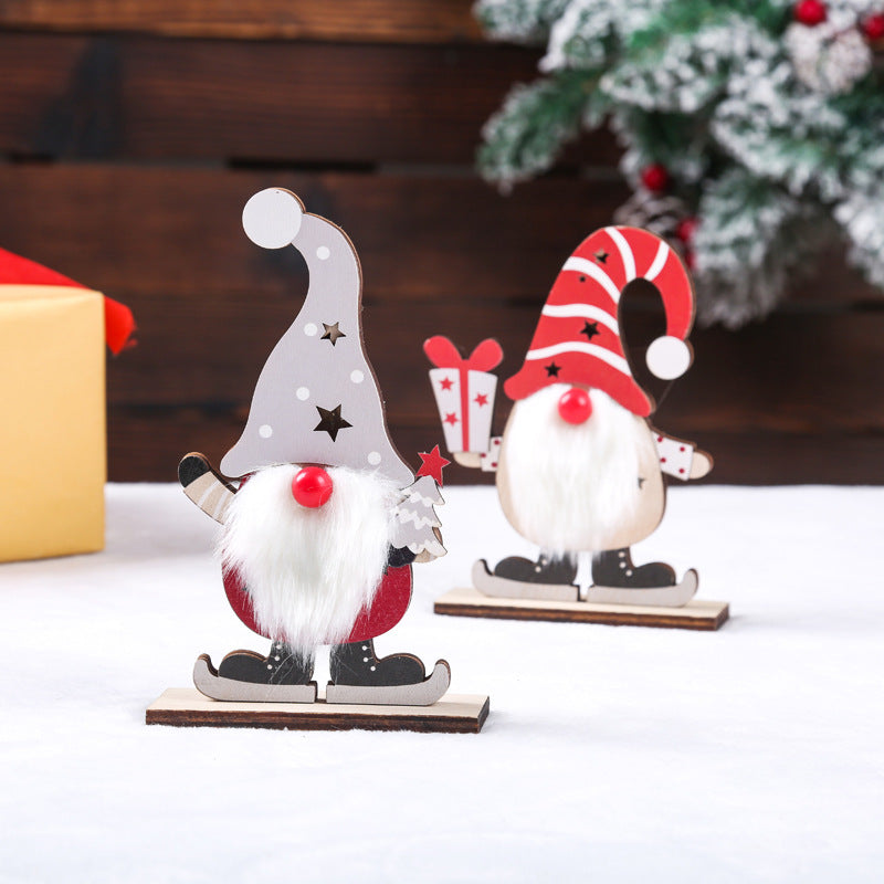 Dekorative Weihnachtsgnom mit LED-Beleuchtung Karnz