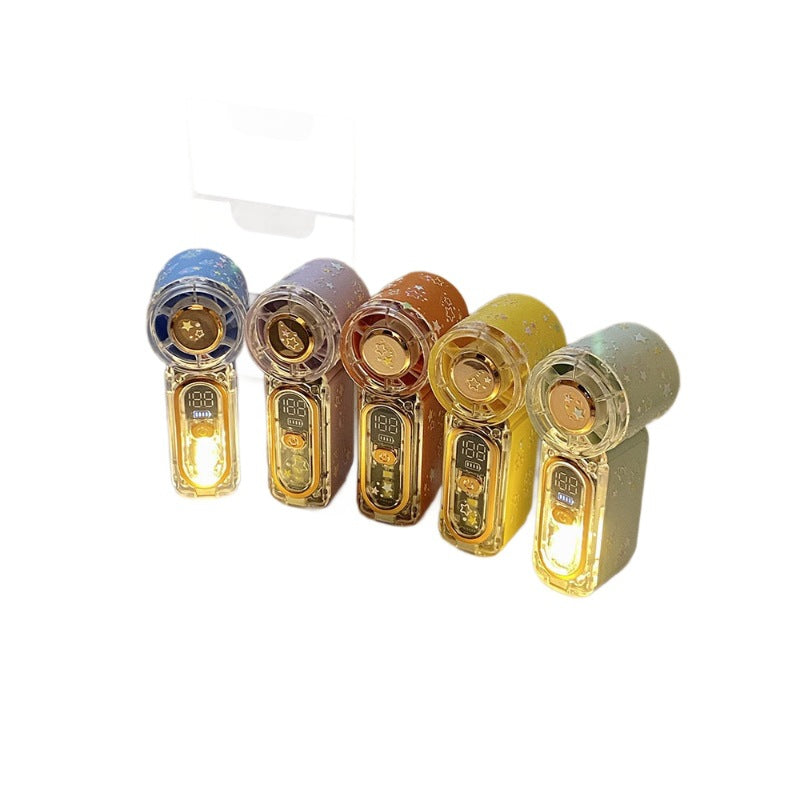 Tragbarer Mini Ventilator mit Led-Anzeige Karnz