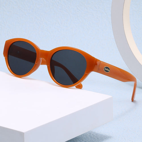 Damen Cat-Eye Sonnenbrille mit exotischem Design und robustem Rahmen Karnz